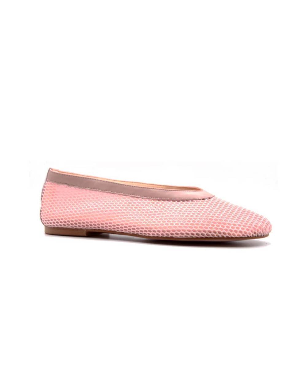 NEW FRENCH SOLE women's renee mesh ballet flat in pink